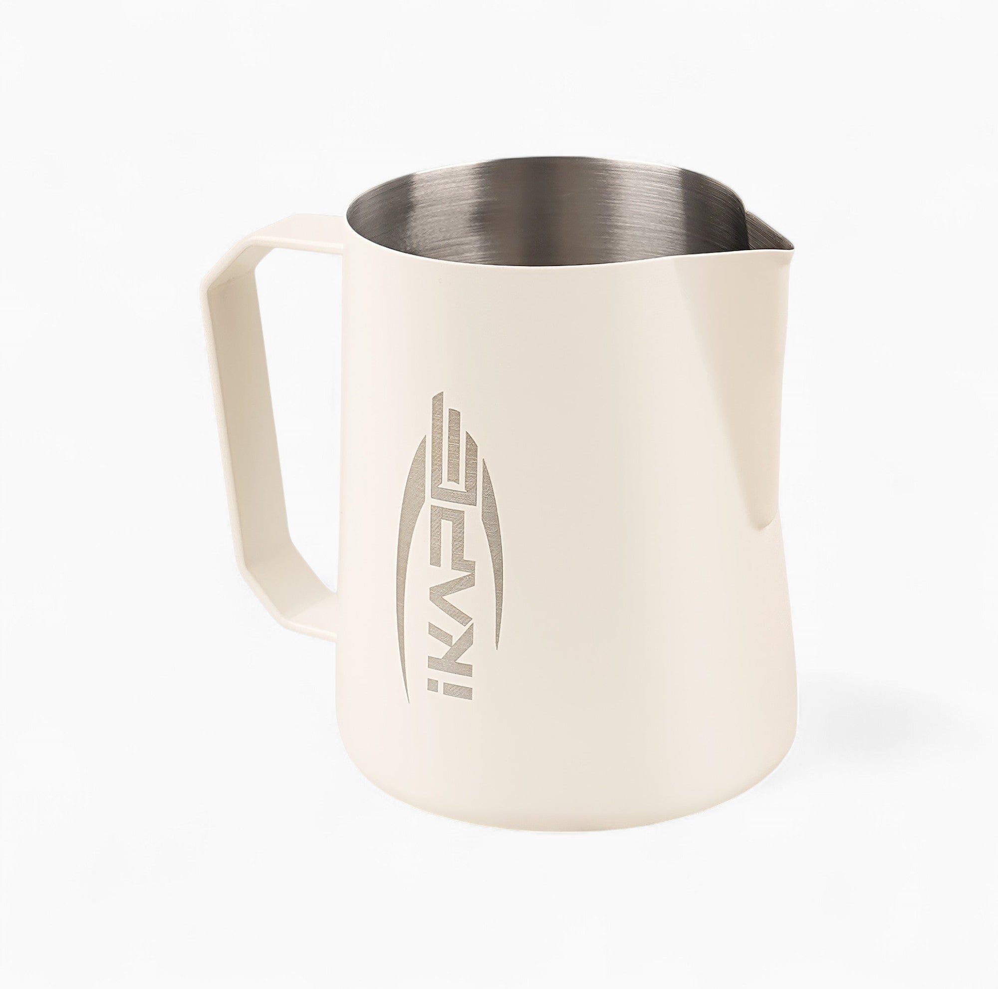 Premium Stainless Steel V1 Milk Frothing Pitcher for Latte, Cappuccino & Hot Chocolate - Barista-Grade Coffee Accessory for Home & Café Use
