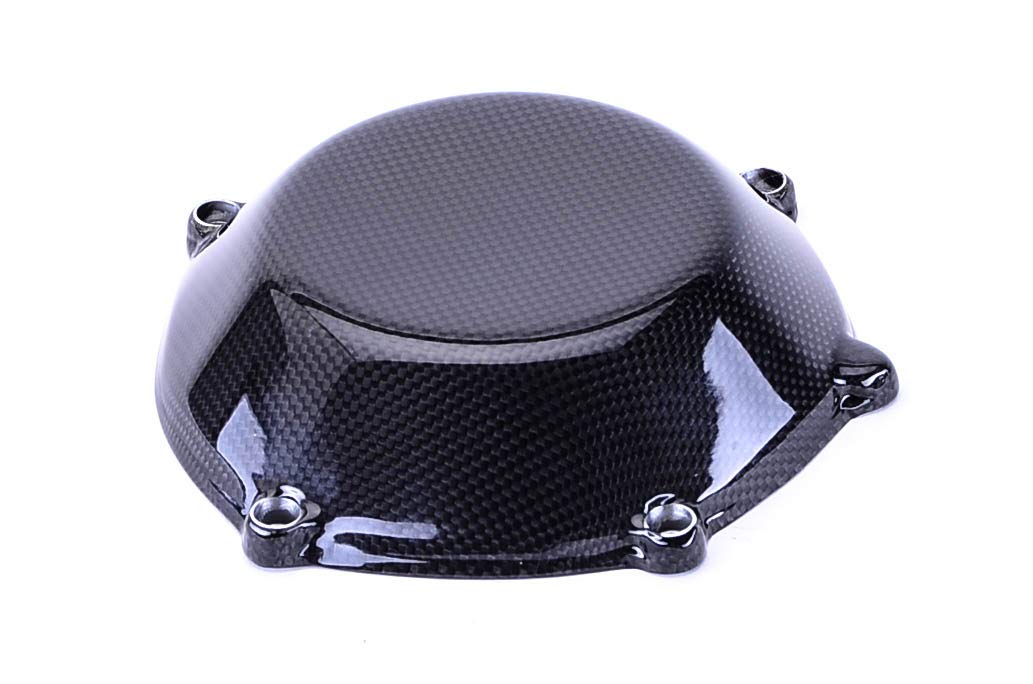 Bestem Carbon Fiber Dry Clutch Cover for Ducati Monster, Hypermotard, Multistrada, 999, 1098 - Lightweight & Durable Motorcycle Upgrade for Racing & Street Performance