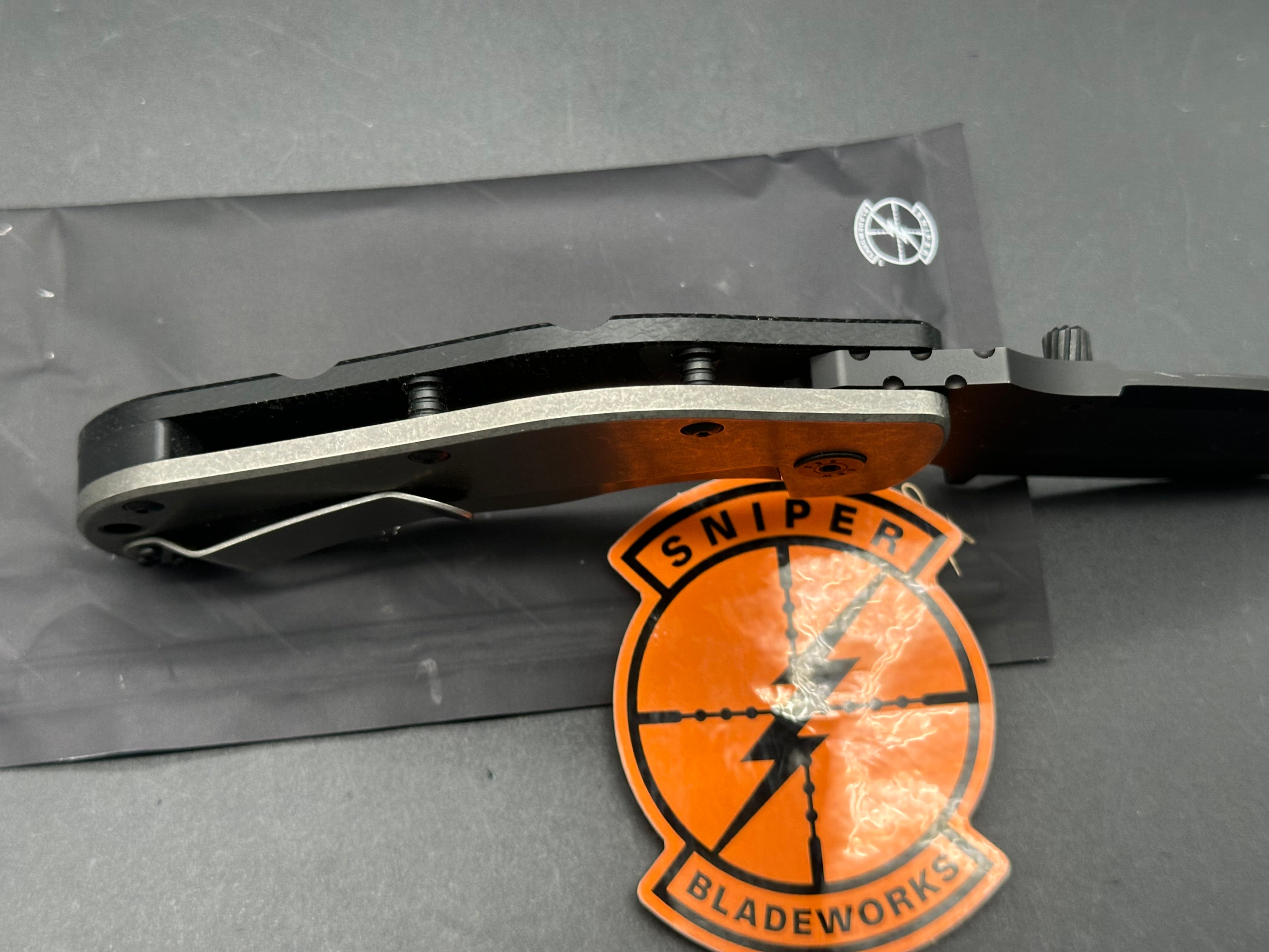 Sniper Bladeworks TOG Tactical Knife - High-Performance Outdoor Survival Knife for Hunting, Camping, and Bushcraft | Durable Stainless Steel Blade with Ergonomic Grip