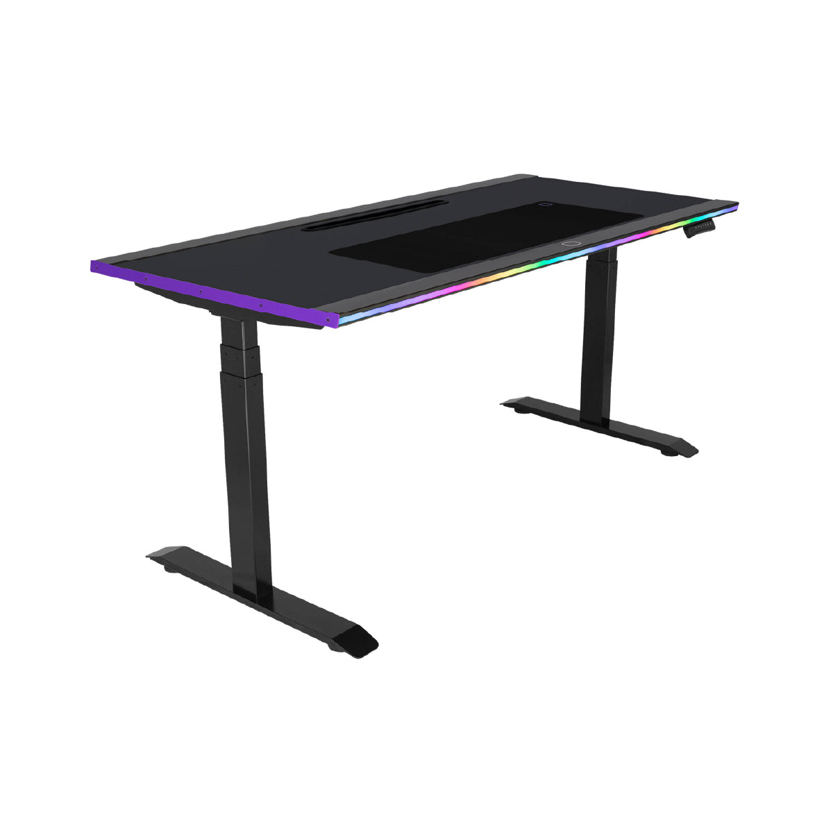 Cooler Master GD160 ARGB 160cm Electric Height Adjustable Gaming Desk - Perfect for Esports, Streaming & Home Office Setup