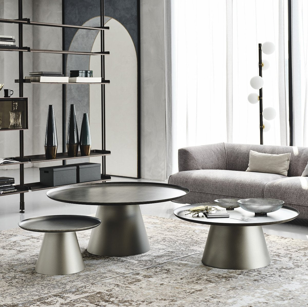 AMERIGO Modern Coffee Table - Stylish Living Room Furniture for Home Decor | Perfect for Small Spaces, Apartments & Lounge Areas