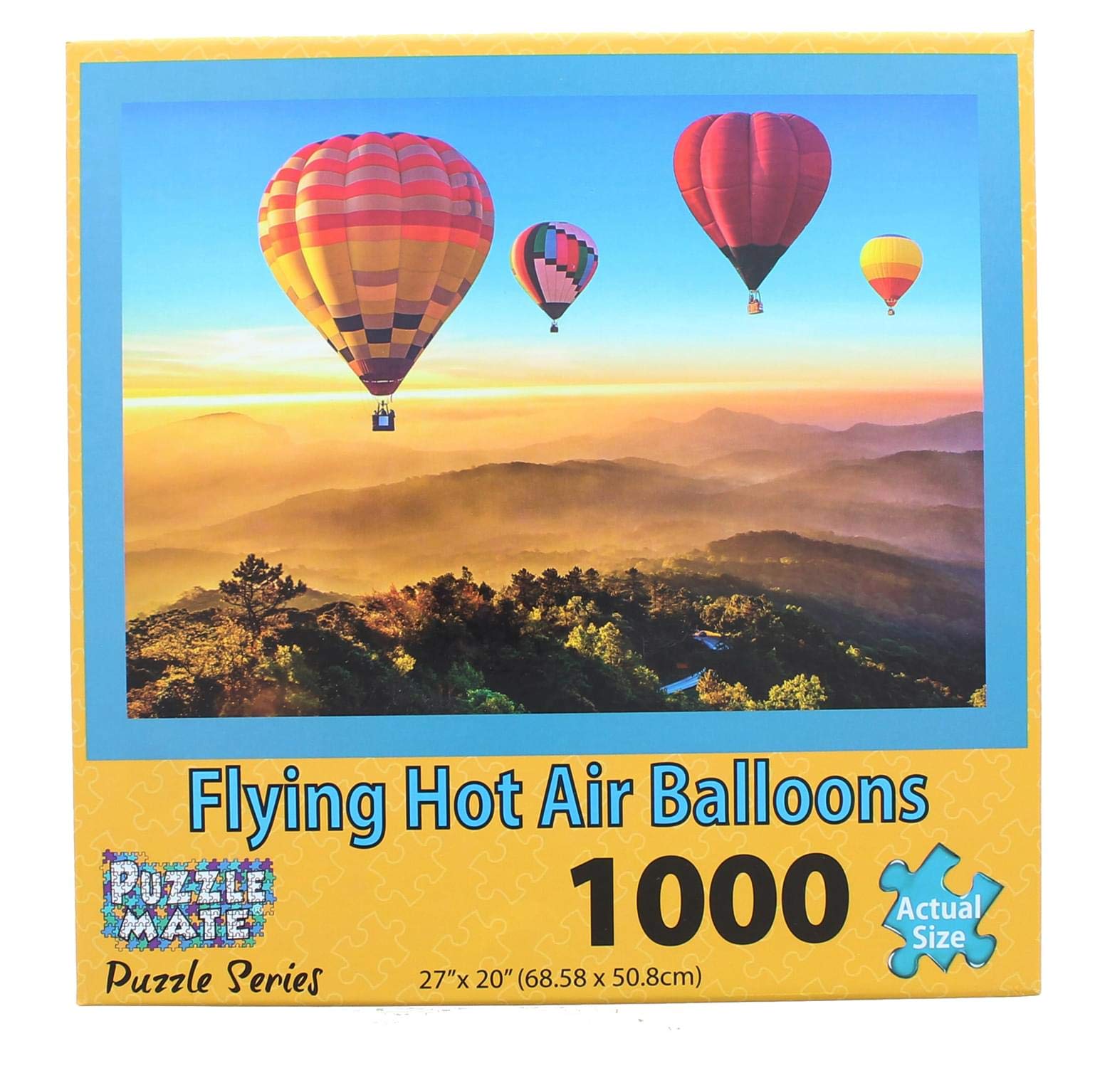 1000 Piece Flying Hot Air Balloons Jigsaw Puzzle - 27