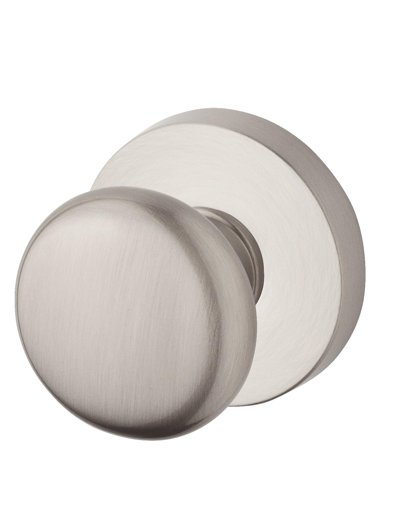 Baldwin Reserve Interior Round Knob - Satin Nickel Finish - Classic Cabinet & Drawer Pull - Perfect for Kitchen, Bathroom & Furniture Upgrade