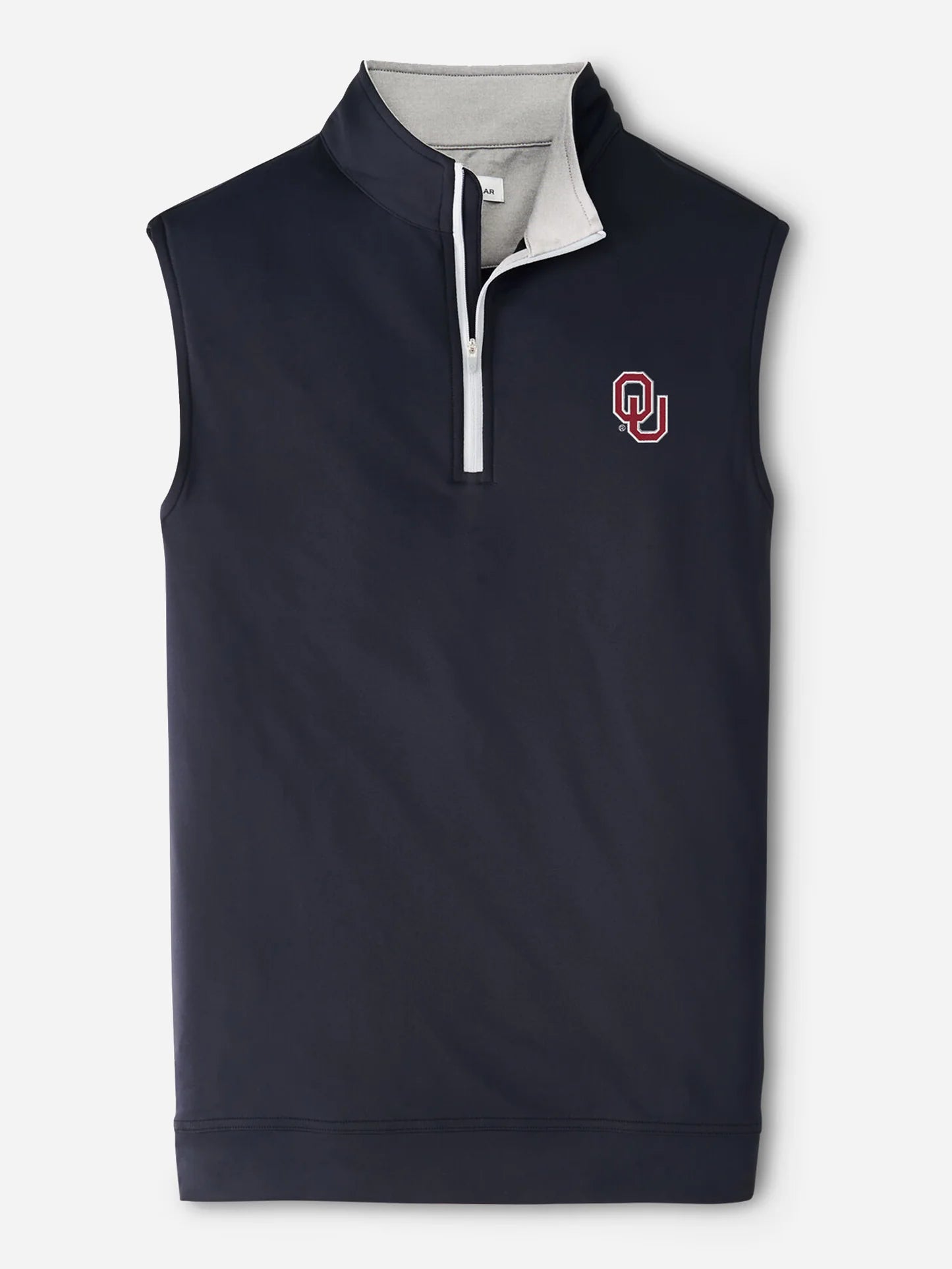 BLK OSU 1/4 Zip Vest for Men - Lightweight Fleece Pullover with Quarter Zip - Perfect for Outdoor Activities, Hiking, and Casual Wear