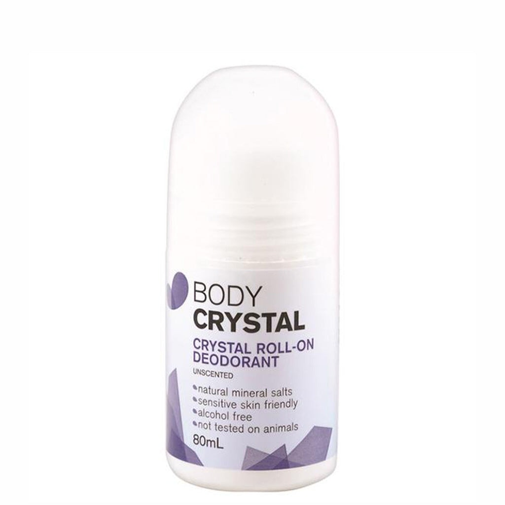 Unscented Body Crystal Roll-On for Natural Deodorant & Freshness – Perfect for Gym, Travel & Daily Use