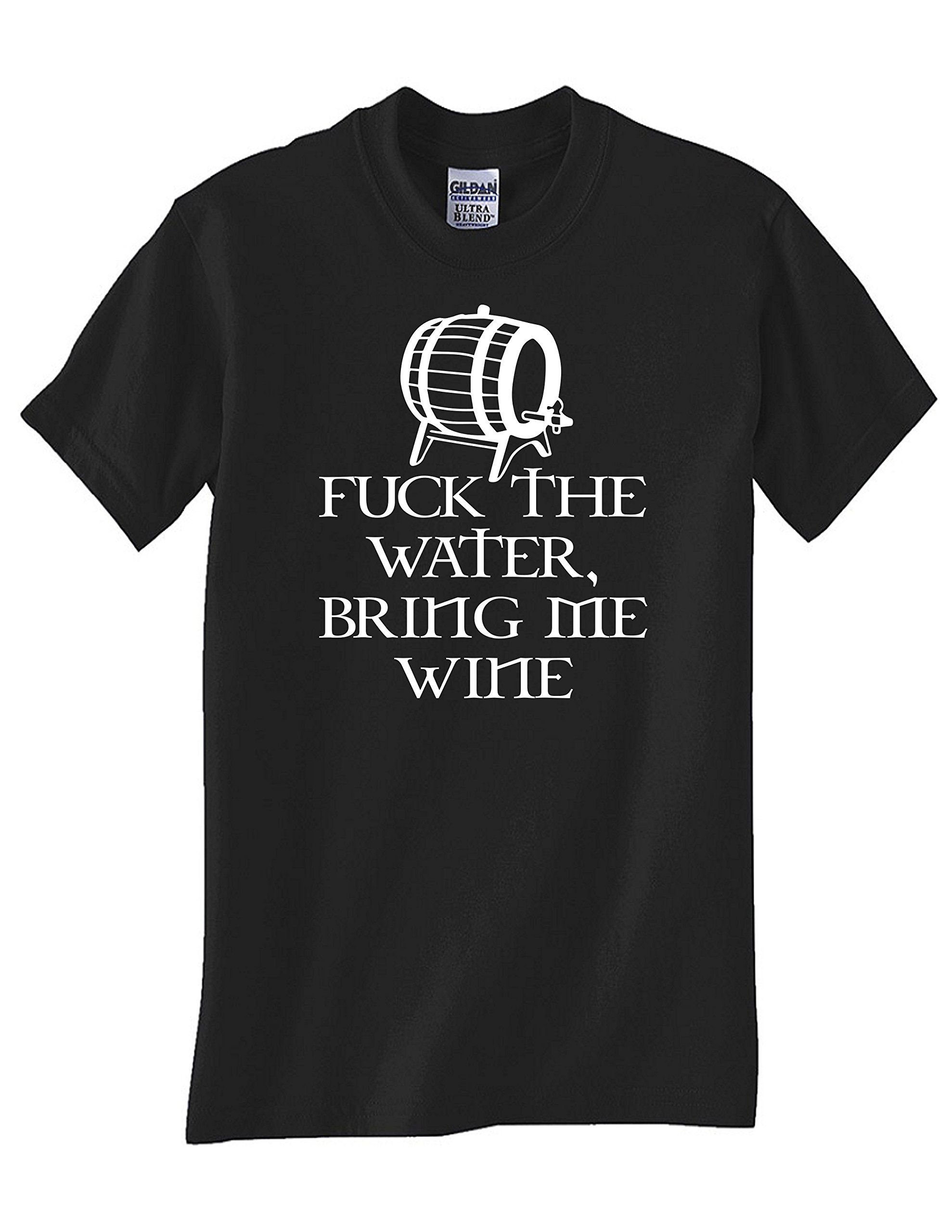 STUFF WITH ATTITUDE Bring ME Wine Black T-Shirt | Funny Wine Lover Gift | Perfect for Wine Tasting Parties & Casual Wear