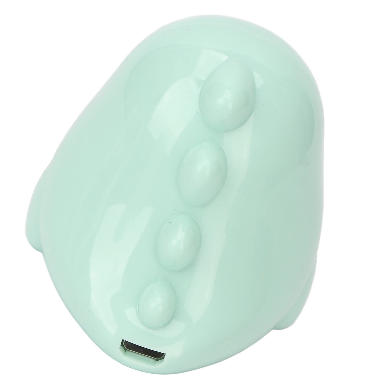 Dinosaur Shaped UV LED Nail Lamp - 4 LED Chips, Fast Curing for Gel Polish, Portable & Mini Design - Perfect for Home & Salon Use (Green)