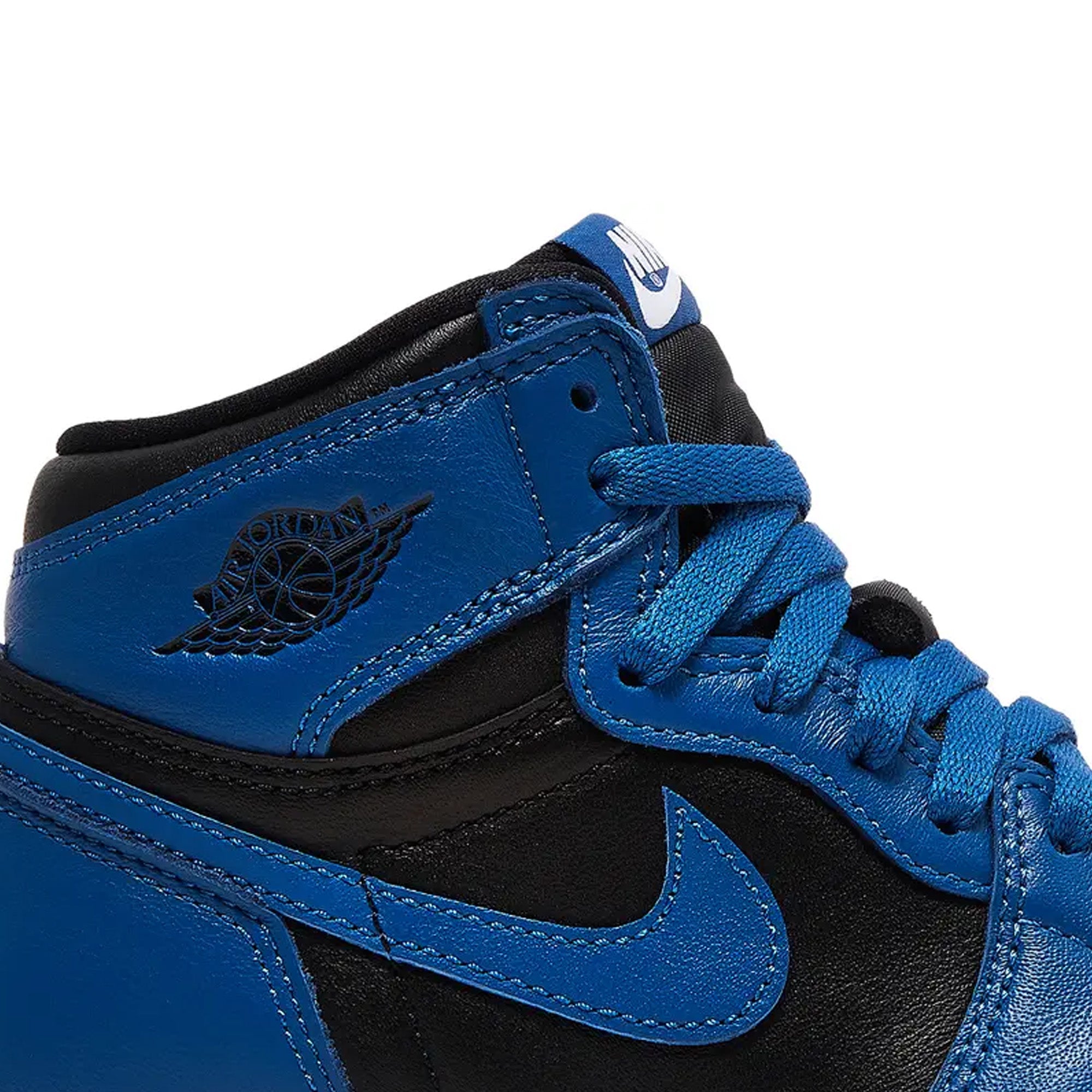 Air Jordan 1 Retro High OG 'Dark Marina Blue' GS Sneakers (2021) - Classic Basketball Shoes for Women & Girls - Perfect for Streetwear, Gym & Casual Fashion