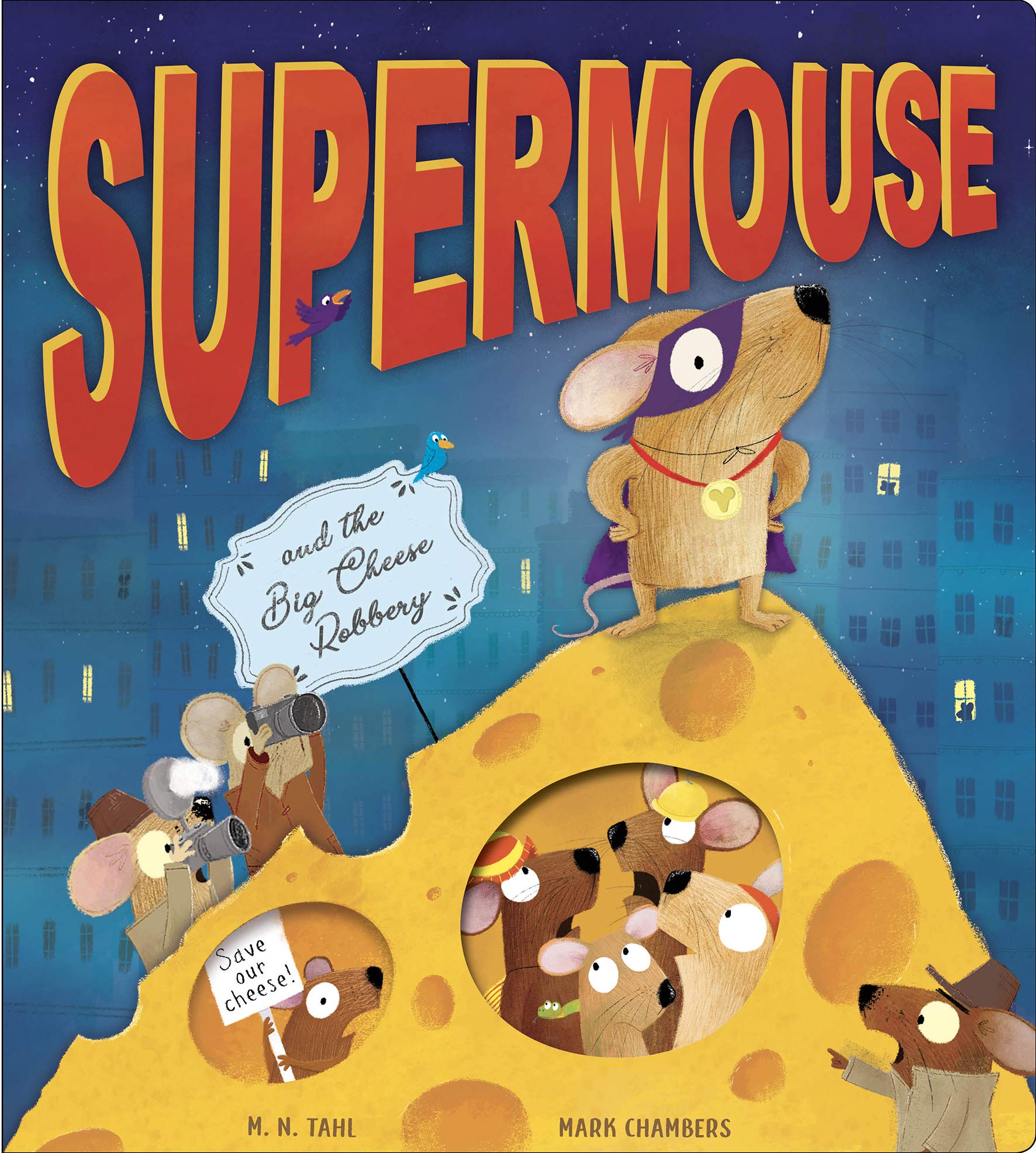 Supermouse and the Big Cheese Robbery - Kids Adventure Book for Early Readers | Bedtime Story & Classroom Reading