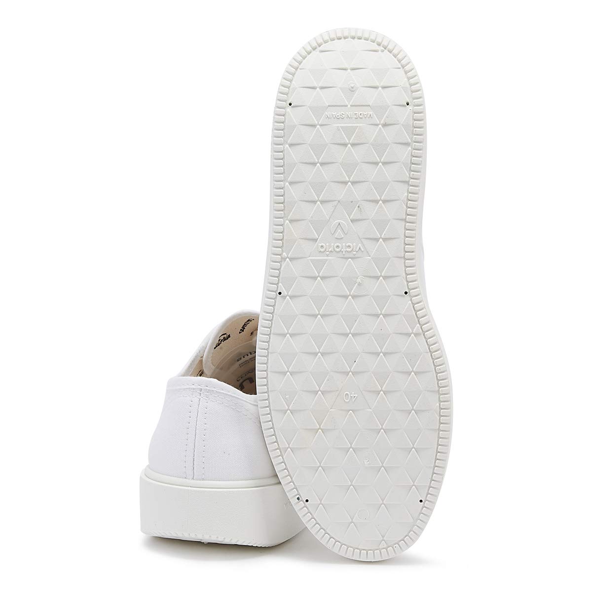 Victoria Women's Sneakers - Comfortable Canvas Flat Shoes for Walking, Casual Wear & Everyday Use | Lightweight Breathable Slip-On Loafers for Work, Travel & Running Errands
