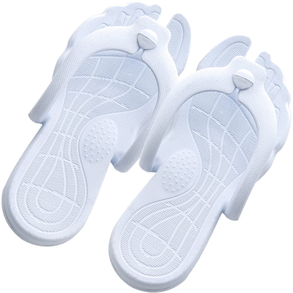 1 Pair Lightweight Beach Slippers for Women & Men - Summer Outdoor Sandals, Fashion Flip-Flops for Beach, Pool, Vacation & Casual Wear - Cool Comfortable Footwear