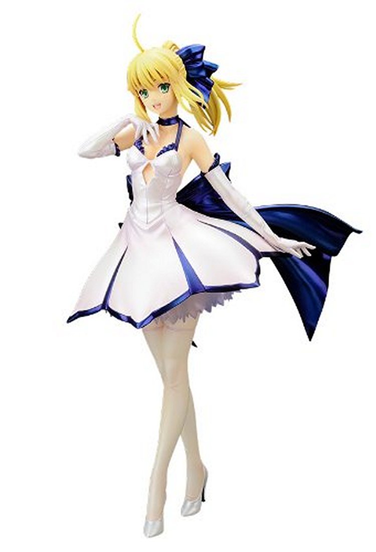 Fate/stay Night Saber 1:7 Scale PVC Figure - Dress Code Version Anime Collectible Statue for Display & Home Decor | Perfect for Anime Fans, Gift for Otaku, Game Room & Office Decoration