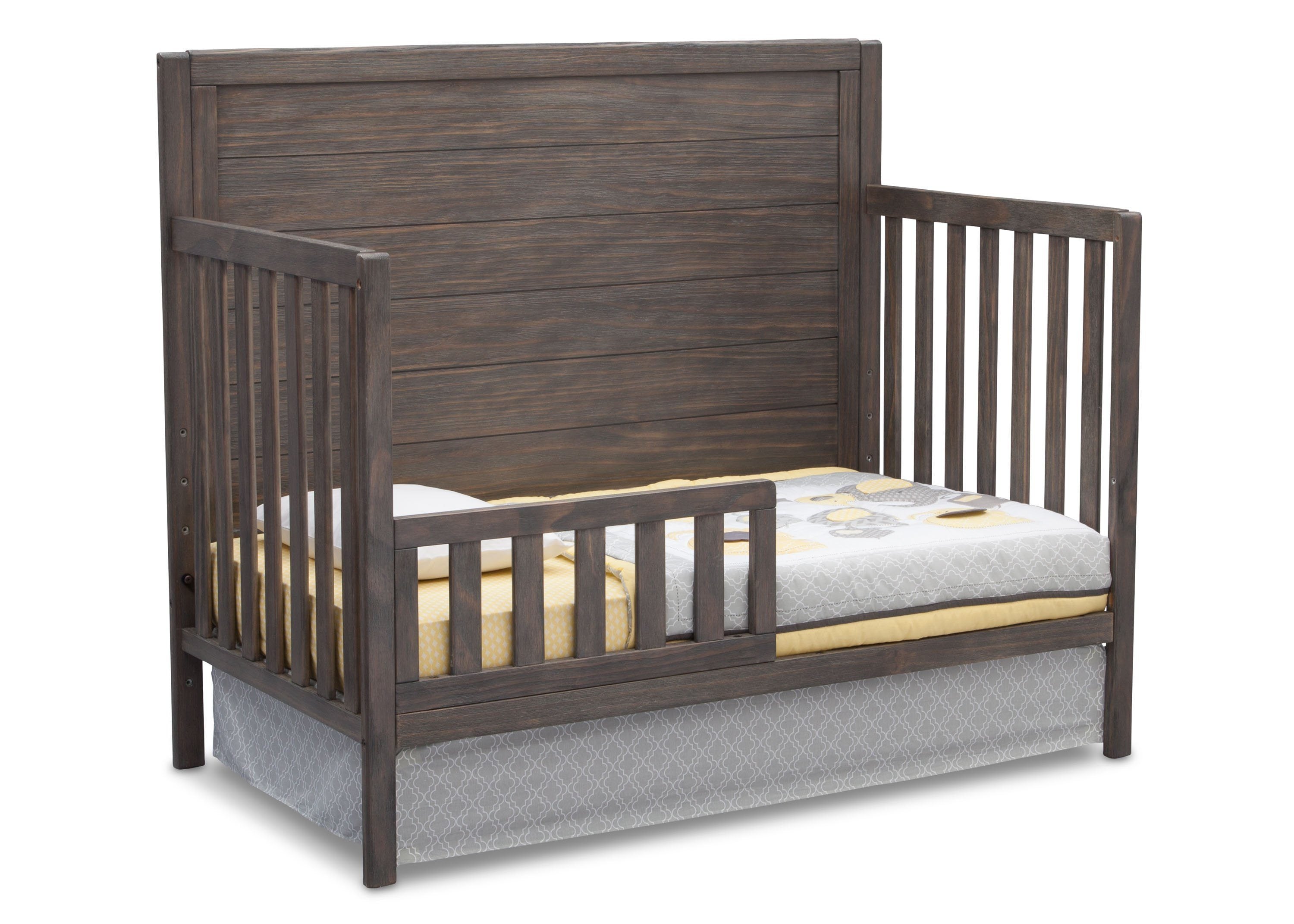 Cambridge 4-in-1 Convertible Baby Crib - White Nursery Furniture for Newborn to Toddler Bed | Perfect for Modern Nursery, Bedroom & Daycare Use