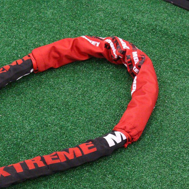 XM Fitness Battle Rope Shield - Heavy Duty Exercise Equipment for CrossFit, HIIT & Home Gym Workouts | Perfect for Strength Training, Cardio & Outdoor Fitness Routines