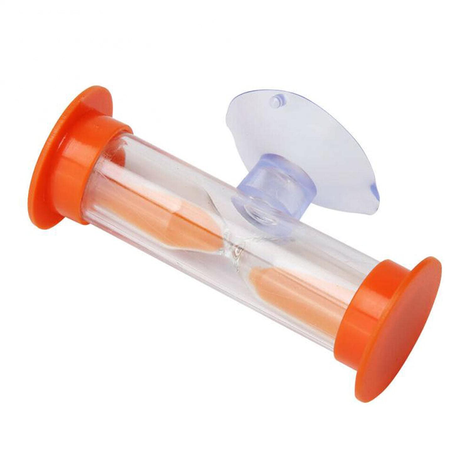 3 Minute Sand Timer for Kids Teeth Brushing - Desktop Hourglass with Suction Cup - Fun Visual Timer for Children's Dental Hygiene & Classroom Activities