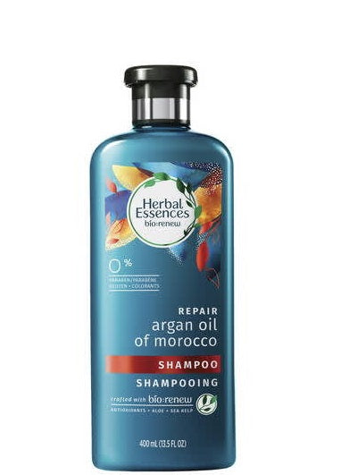 Herbal Essences Bio:Renew Repair Argan Oil of Morocco Shampoo - Sulfate Free & Color Safe for Damaged Hair - Deep Hydration & Shine - Perfect for Dry, Frizzy Hair Care Routine