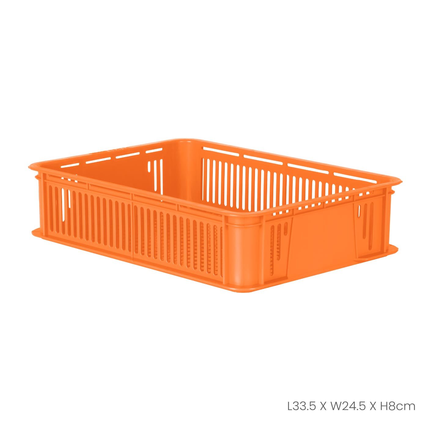 Stackable Storage Basket (Large) - 4724 - Perfect for Organizing Pantry, Bathroom, or Kids' Toys - Durable & Space-Saving Home Organization Solution