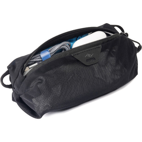 Peak Design Ultralight Mesh Packing Cube XX Small Black - Compact Travel Organizer for Backpacks & Suitcases - Perfect for Camping, Hiking & Business Trips