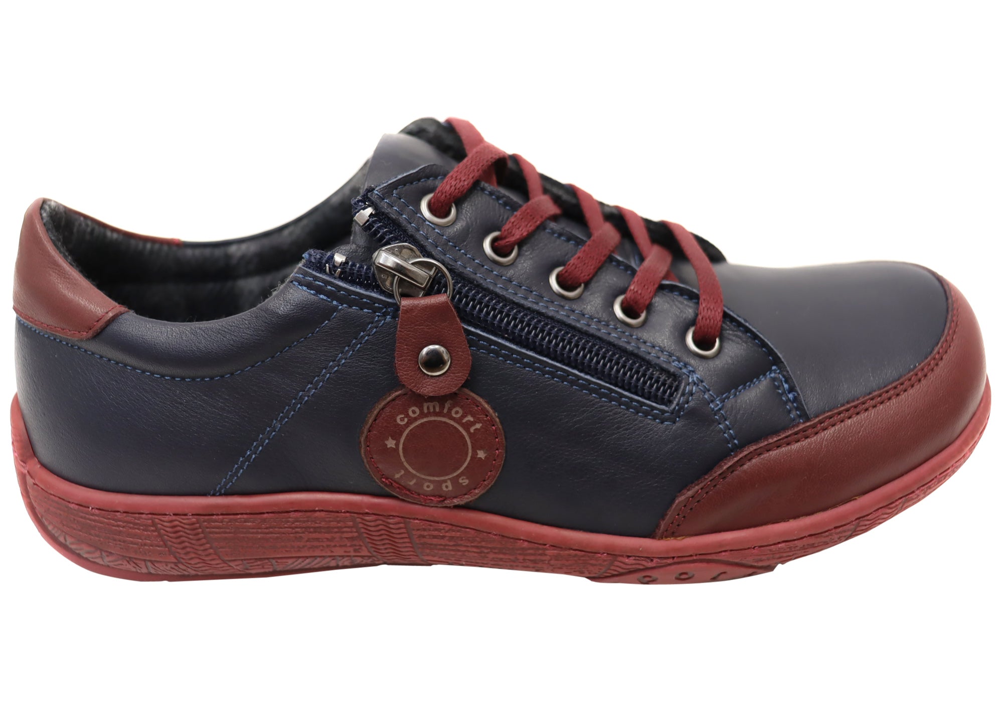 Orizonte Newbay Women's Comfortable Leather European Shoes - Stylish & Supportive for Work, Walking & Casual Outfits