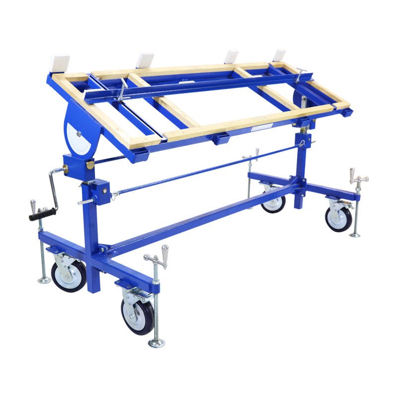 Adjustable Height Work Table - Sturdy & Versatile Workbench for DIY, Crafting, and Home Office - Perfect for Workshops, Garages, and Home Projects