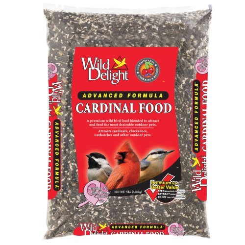 Premium Wild Delight Cardinal Bird Food - Nutritious Seed Blend for Attracting Cardinals - Perfect for Backyard Bird Feeders & Wildlife Gardens
