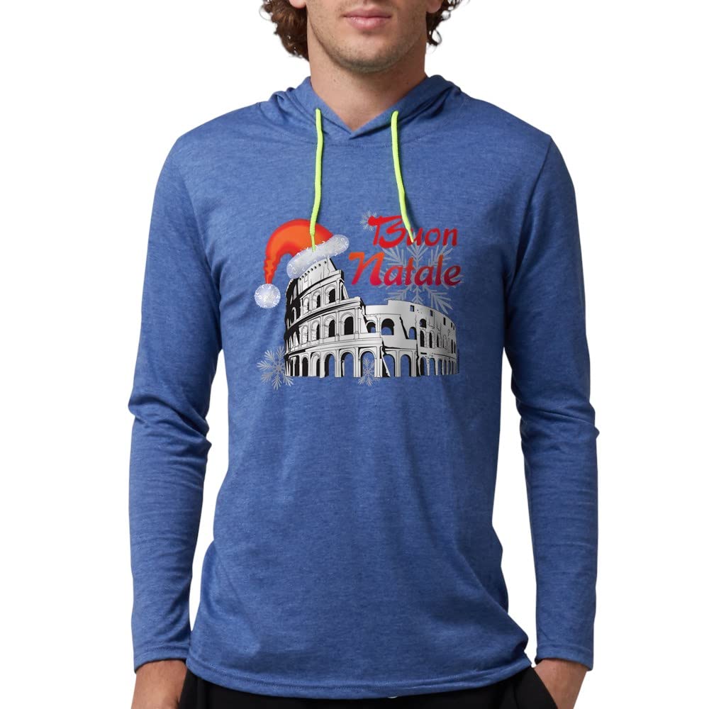Buon Natale Christmas Long Sleeve T-Shirt & Hoodie for Men - Cozy Holiday Gift for Family Gatherings & Winter Parties