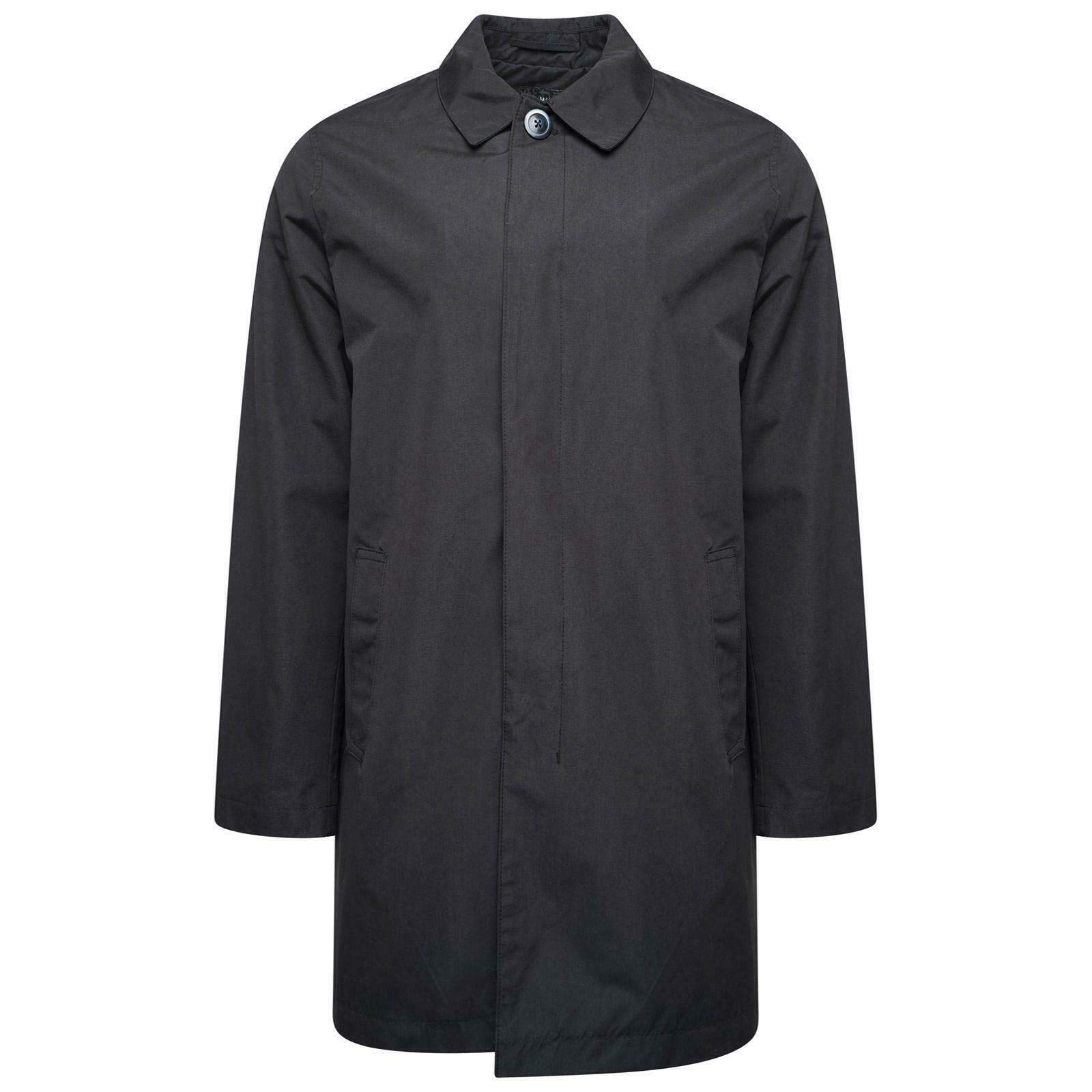 Harry Brown Big & Tall Single Breasted Trench Coat for Men | Waterproof Overcoat for Business & Formal Occasions | Office Wear, Winter Outerwear & Raincoat
