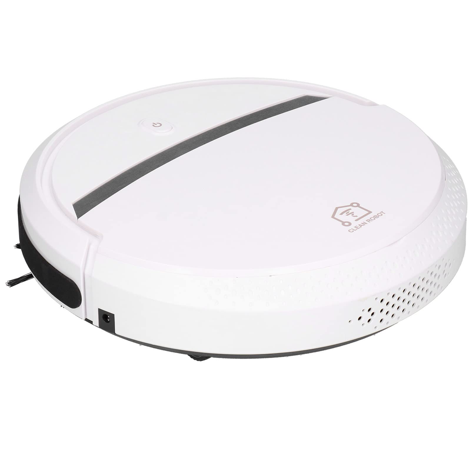 Entatial Smart Robot Vacuum Cleaner with Full Space Coverage Algorithm, 90min Runtime, for Home Cleaning (White) - Perfect for Hardwood Floors, Carpets & Pet Hair Removal
