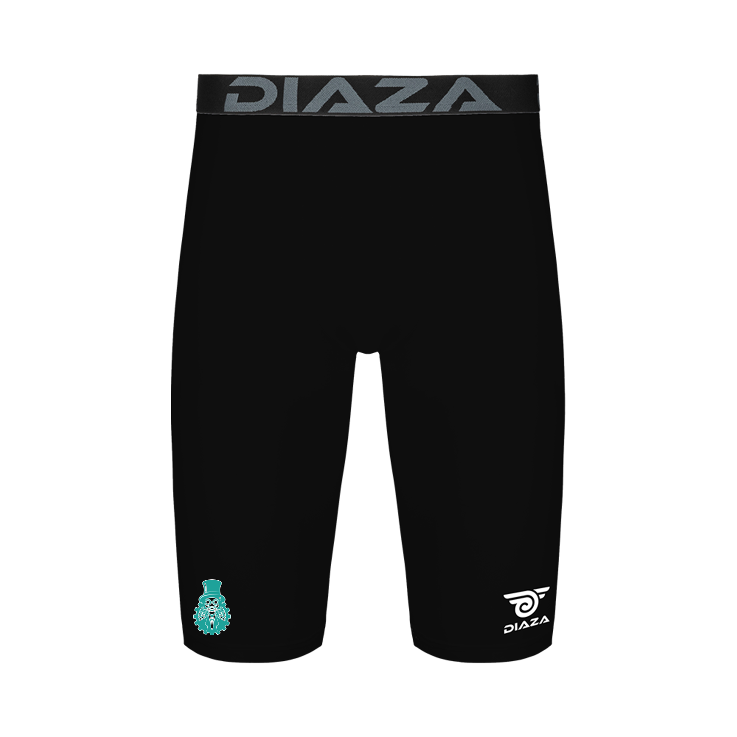 Detroit Innovators Men's Compression Shorts - High Performance Workout & Running Shorts for Men - Moisture Wicking & Breathable Black Athletic Shorts - Ideal for Gym, Running & Sports Training