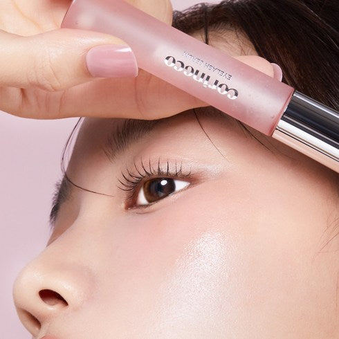 Coringco Pink Collagen Power Eyelash Serum for Growth & Thickness - Natural Lash Enhancer with Biotin & Peptides - Perfect for Nighttime Lash Care & Special Occasions