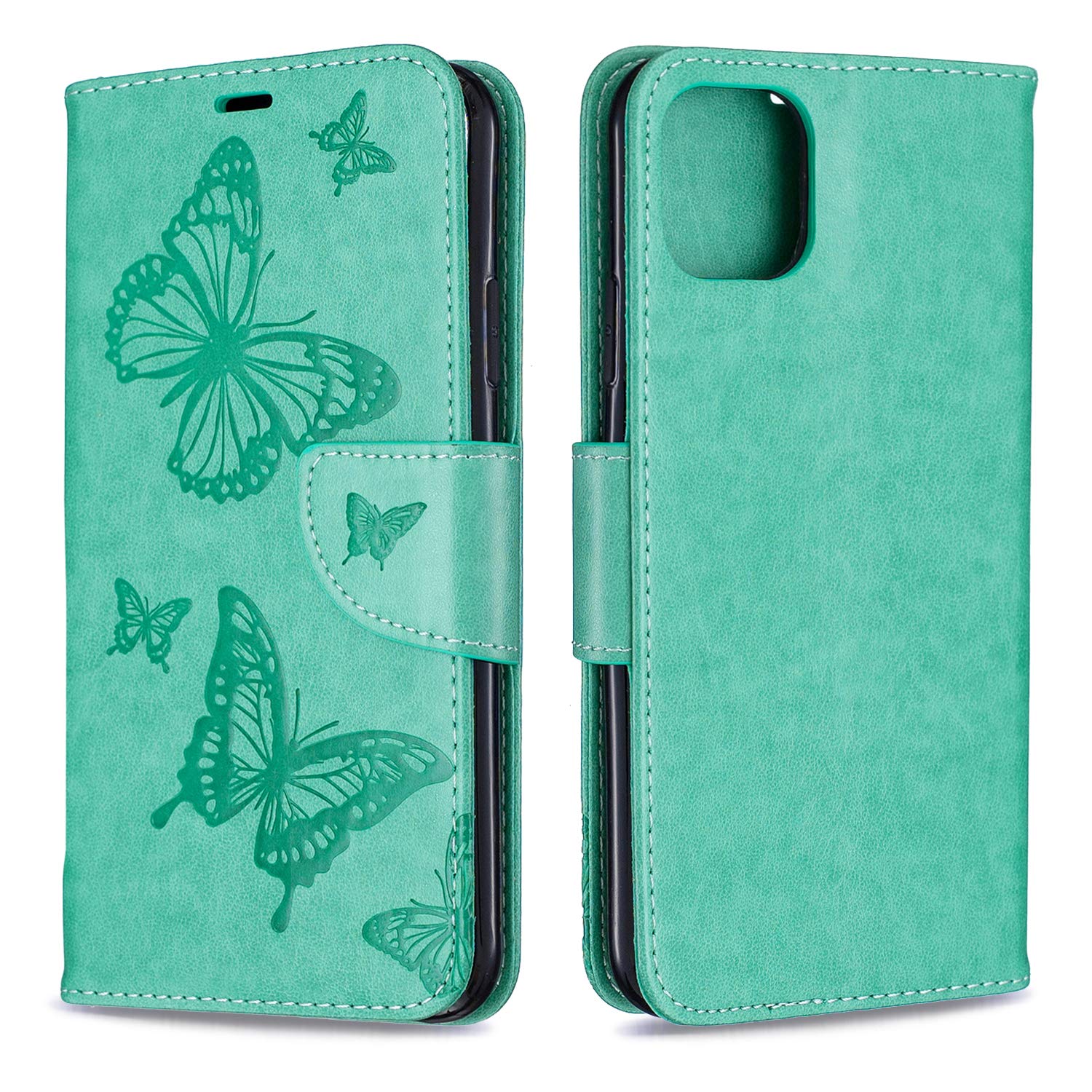 Premium PU Leather Magnetic Wallet Case for iPhone 11 Pro Max (6.5
