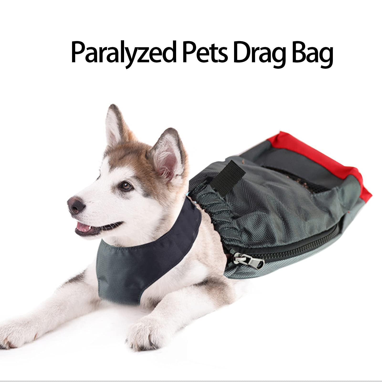 Breathable Walking Drag Bag for Disabled Pets - XS Size for Dogs & Cats
