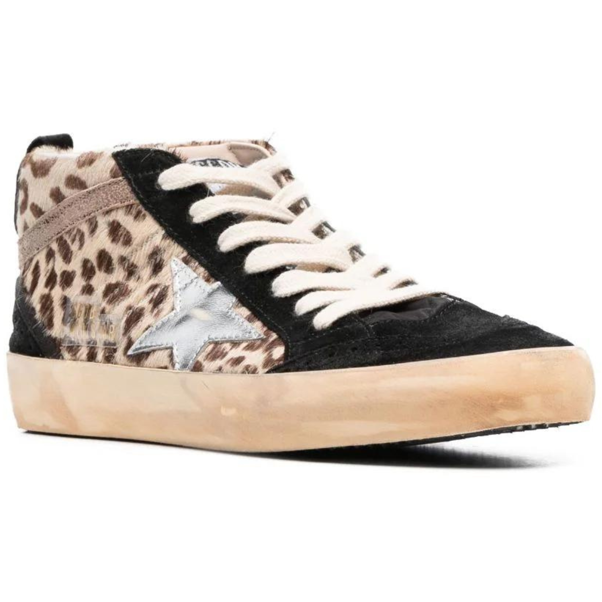 Leopard Print Midstar Sneakers - Trendy Women's Casual Shoes for Running, Walking & Fashion Outfits