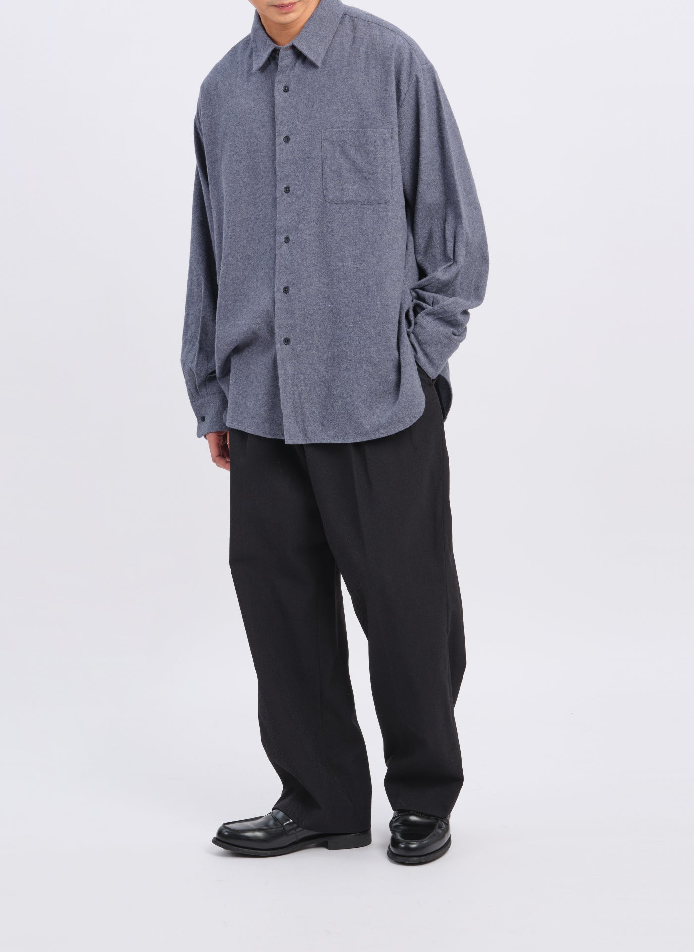 21S Brushed Chambray Classic Shirt for Men - Soft Casual Button Down Shirt | Perfect for Office, Date Night & Weekend Outings