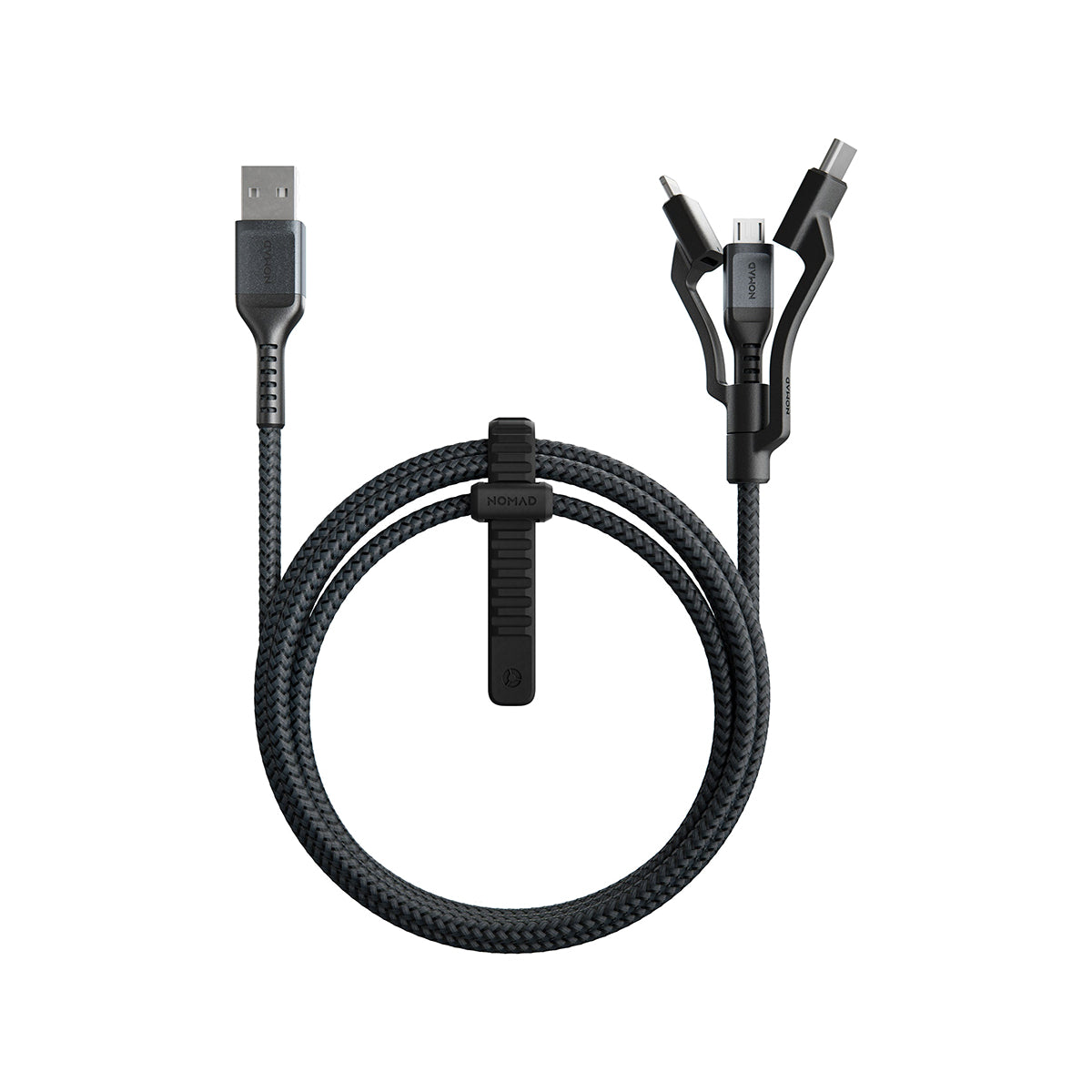 NOMAD Kevlar Universal USB-A to USB-C Cable 1.5M (5ft) - Durable Fast Charging Cord for iPhone, Android, Tablet - Perfect for Home, Office & Travel Charging