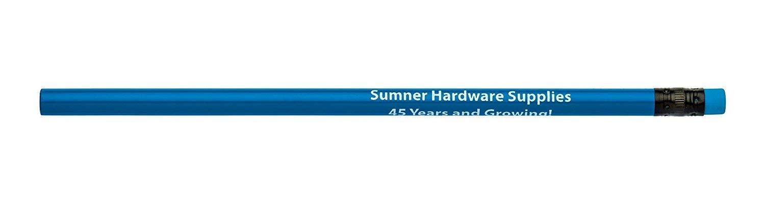 Custom Neon Round Pencils with Personalized Imprint - Bulk 500 Pcs Box - Perfect for Promotional Giveaways, School Supplies & Office Stationery