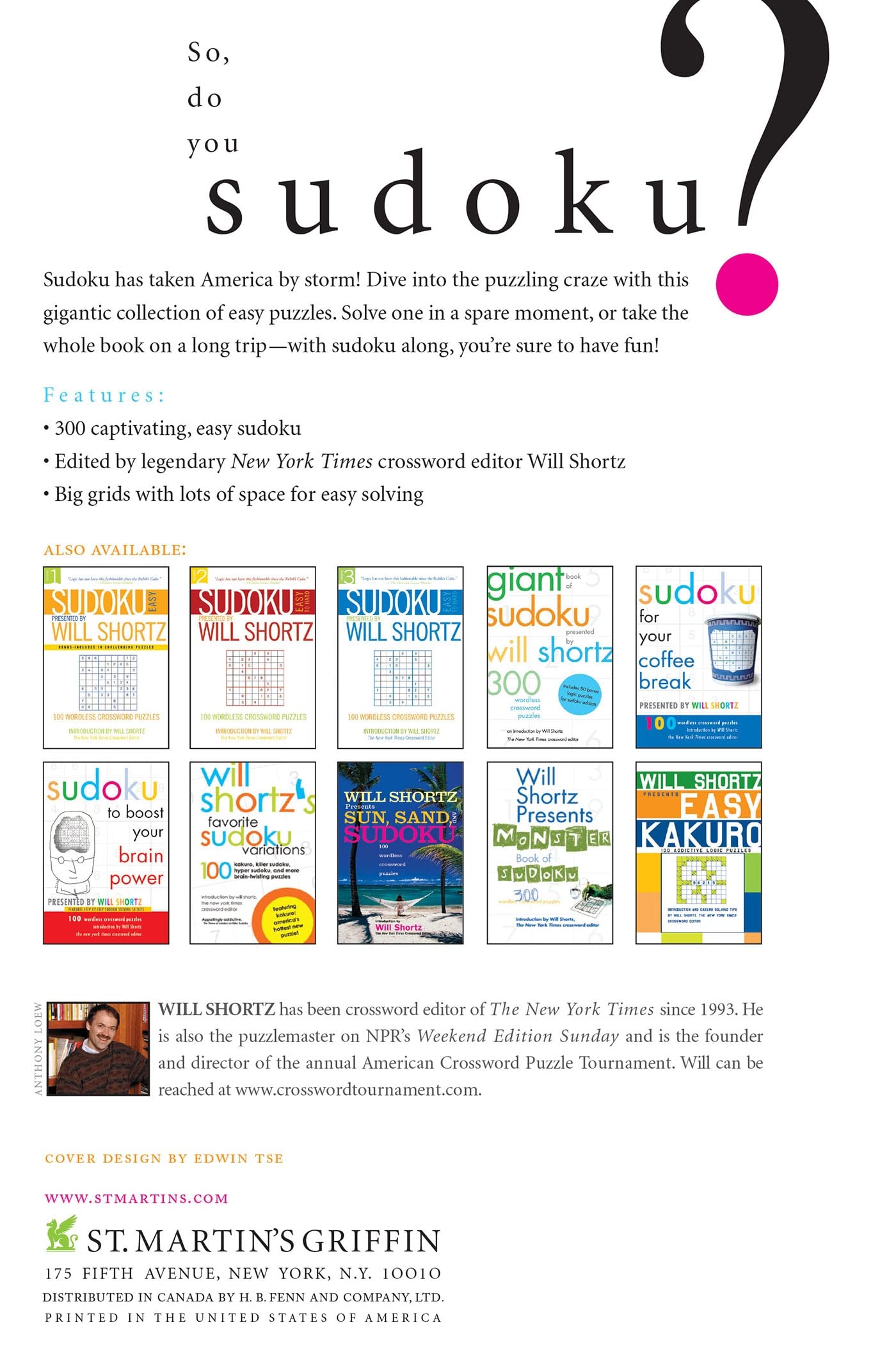 The Big Book of Easy Sudoku Puzzles - 300+ Simple Sudoku Games for Beginners & Adults - Perfect for Travel, Relaxation & Brain Training