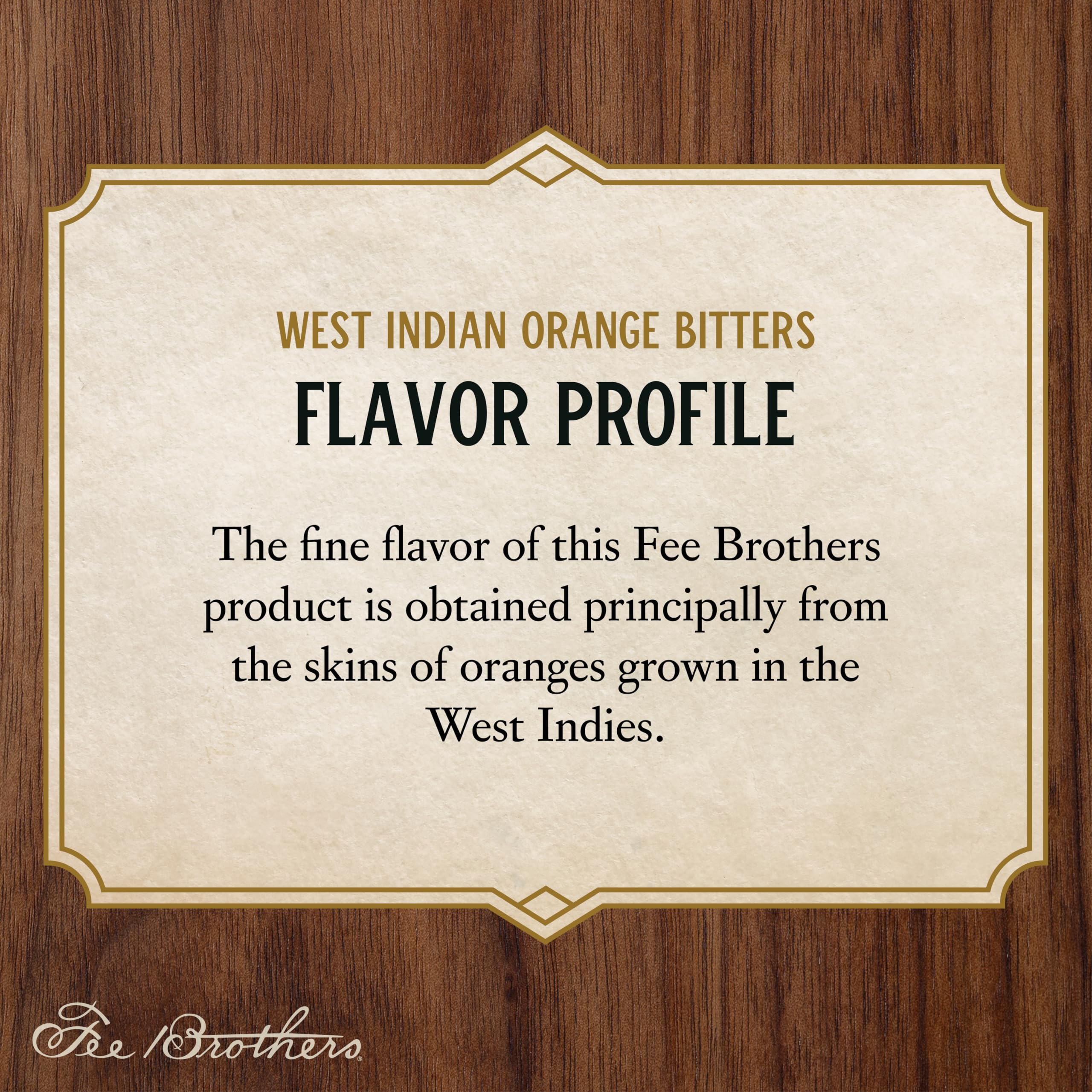 Fee Brothers West Indian Orange Cocktail Bitters - Premium Aromatic Cocktail Mixer & Concentrated Flavoring | Gluten Free, Vegan-Friendly | 5 fl oz | Perfect for Cocktails, Mocktails & Baking Recipes