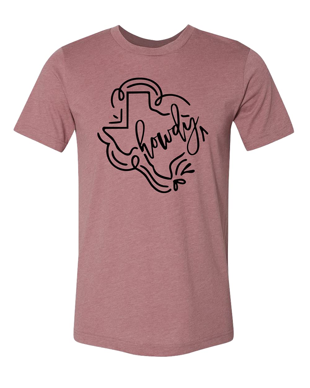 Howdy Shirt for Women | Southern Country Graphic Tee | Texas Pride T-Shirt | Casual Western Style Top - Perfect for Rodeos, Country Concerts & Southern Themed Parties