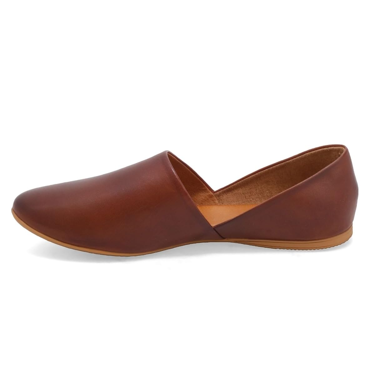 Miz Mooz Kimmy Women's Flats - Premium Genuine Leather Comfortable Casual Almond Toe Slip-On Shoes for Work, Travel & Everyday Wear