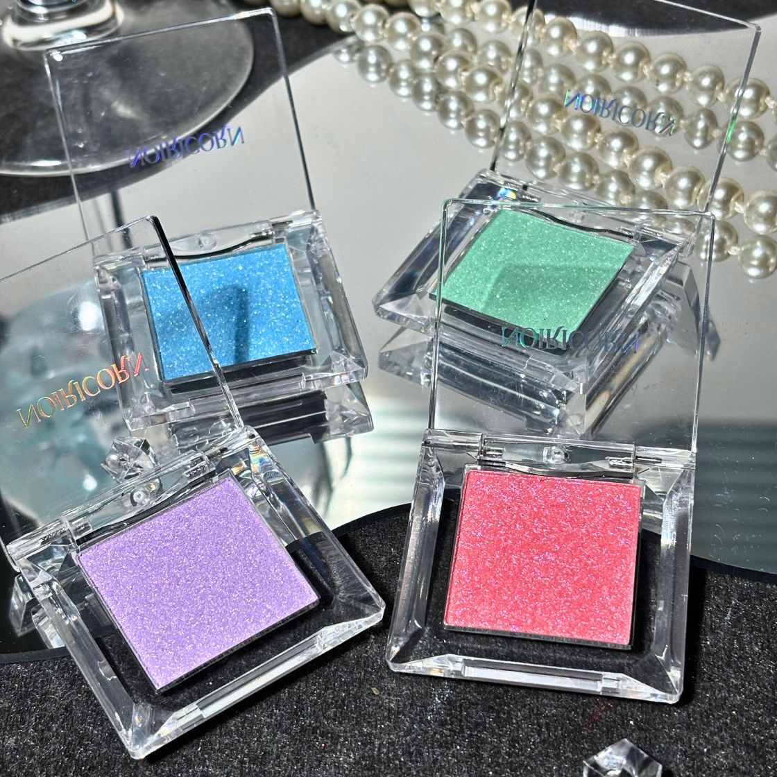 NOIRICORN Lulicore Duochrome Eyeshadow Palette - 12 Highly Pigmented Shimmer & Metallic Eyeshadows for Stunning Eye Makeup | Perfect for Party, Date Night & Special Occasions