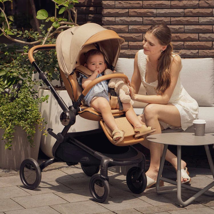 Mima Creo Luxury Baby Stroller - Lightweight, Compact & Stylish for Urban Parents | Perfect for City Walks, Shopping & Travel