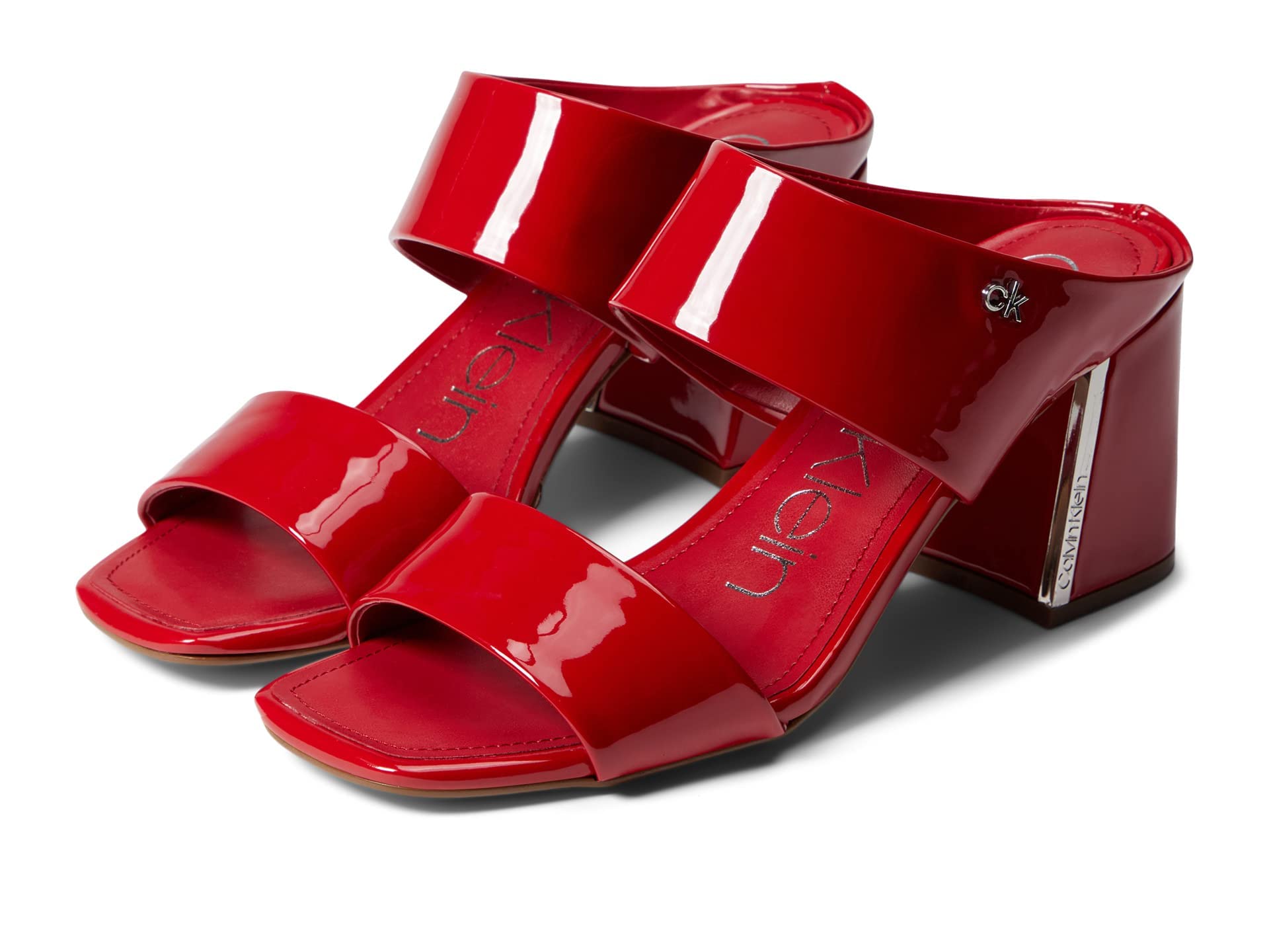 Calvin Klein Women's Henna Red Sneakers Size 8.5 - Comfortable Casual Shoes for Walking, Running & Everyday Wear