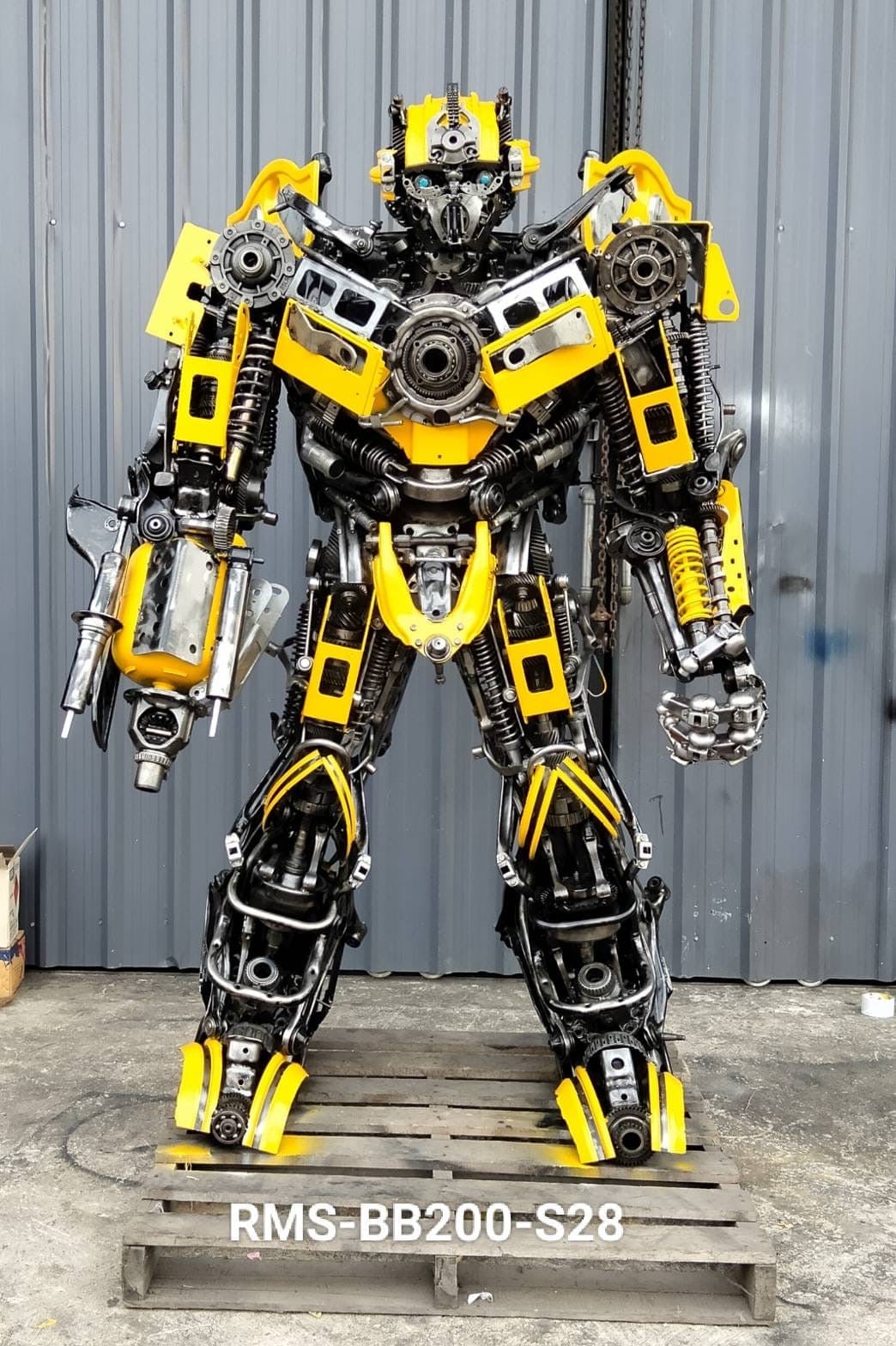 79 Bumblebee Inspired Recycled Metal Art Sculpture - Handmade Eco-Friendly Wall Decor for Home & Office - Perfect for Living Room, Bedroom, or Gift Giving