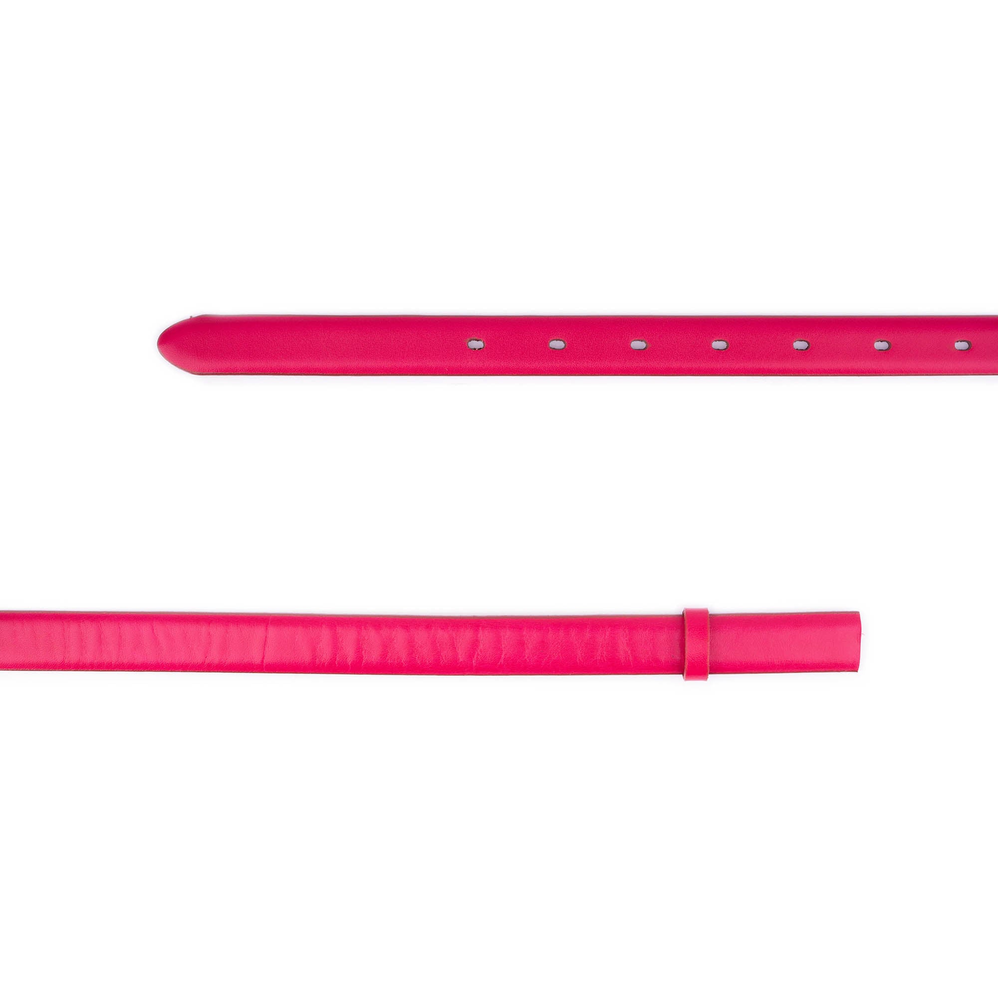 Fuchsia Leather Women's Belt Strap - Replacement for Ferragamo Buckle | Perfect for Office, Casual & Formal Outfits