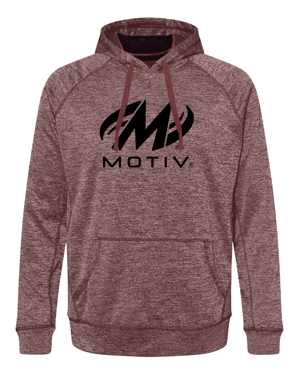 Motiv Brand Black Performance Hoodie for Men & Women - Lightweight, Breathable Workout Hooded Sweatshirt - Gym, Running, Yoga, Outdoor Activities