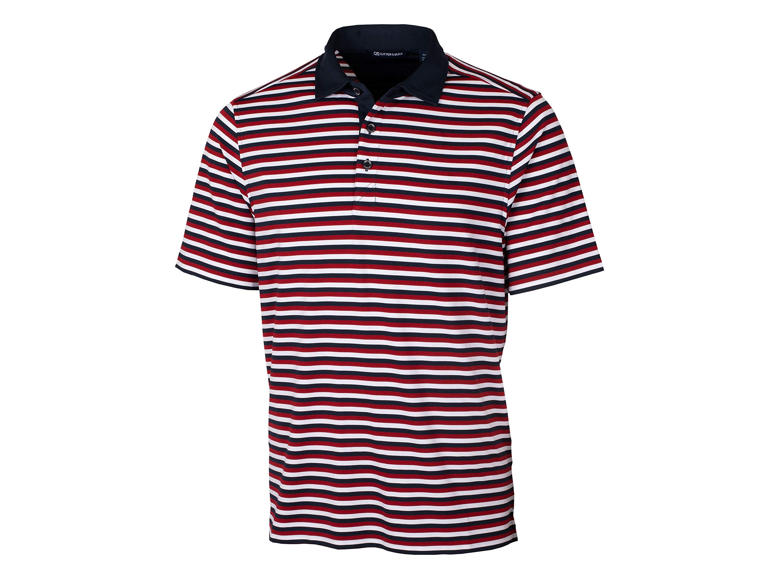 Cutter & Buck Men's Performance Golf Shirt - Moisture Wicking, UV Protection & Breathable Fabric for Golf, Office & Casual Wear