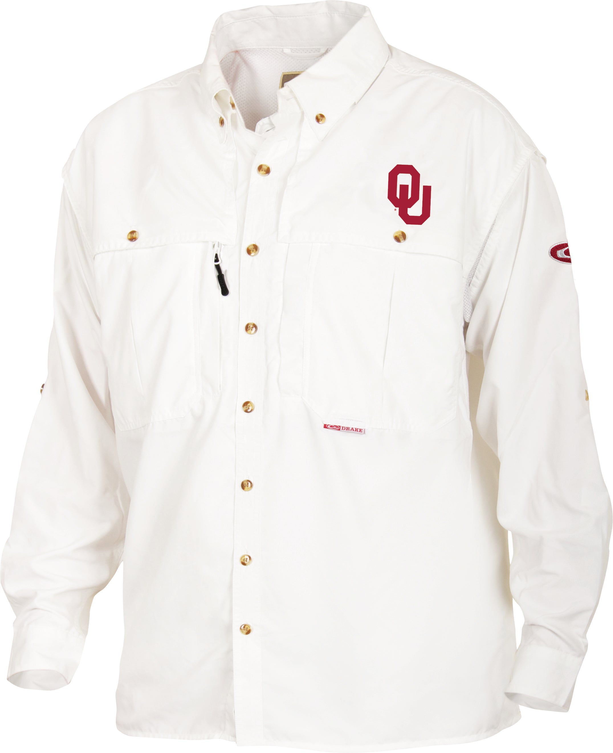 Oklahoma Cotton Wingshooter's Shirt - Long Sleeve Hunting Shirt for Men - Durable & Comfortable Outdoor Shooting Apparel - Perfect for Hunting, Shooting Sports & Outdoor Adventures