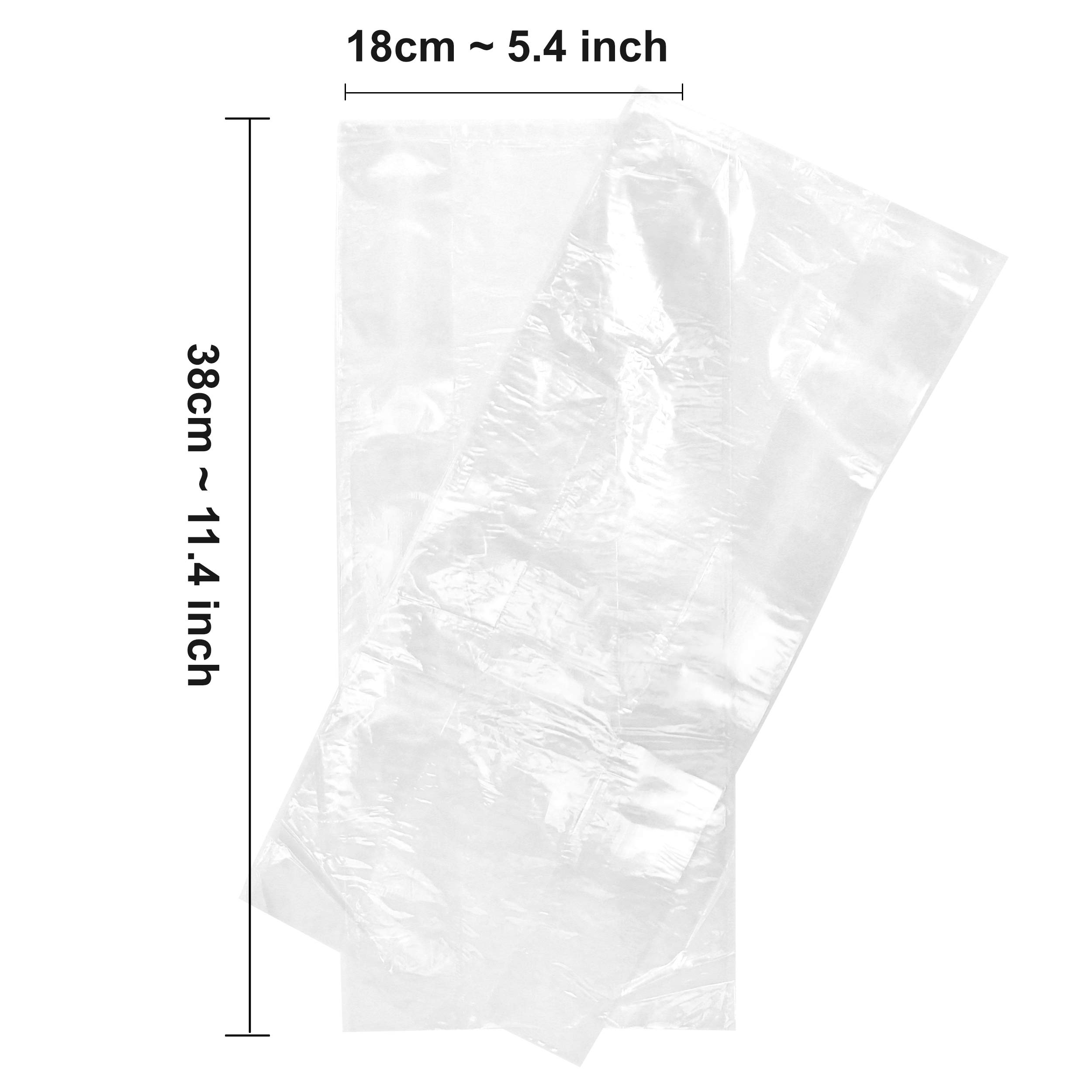 AMT 500 Paraffin Wax Bags for Hands & Feet – 100 Pieces per Pack (5 Packs, 500 Total) – Reusable Wax Protectors for Spa, Pedicure & At-Home Paraffin Treatments