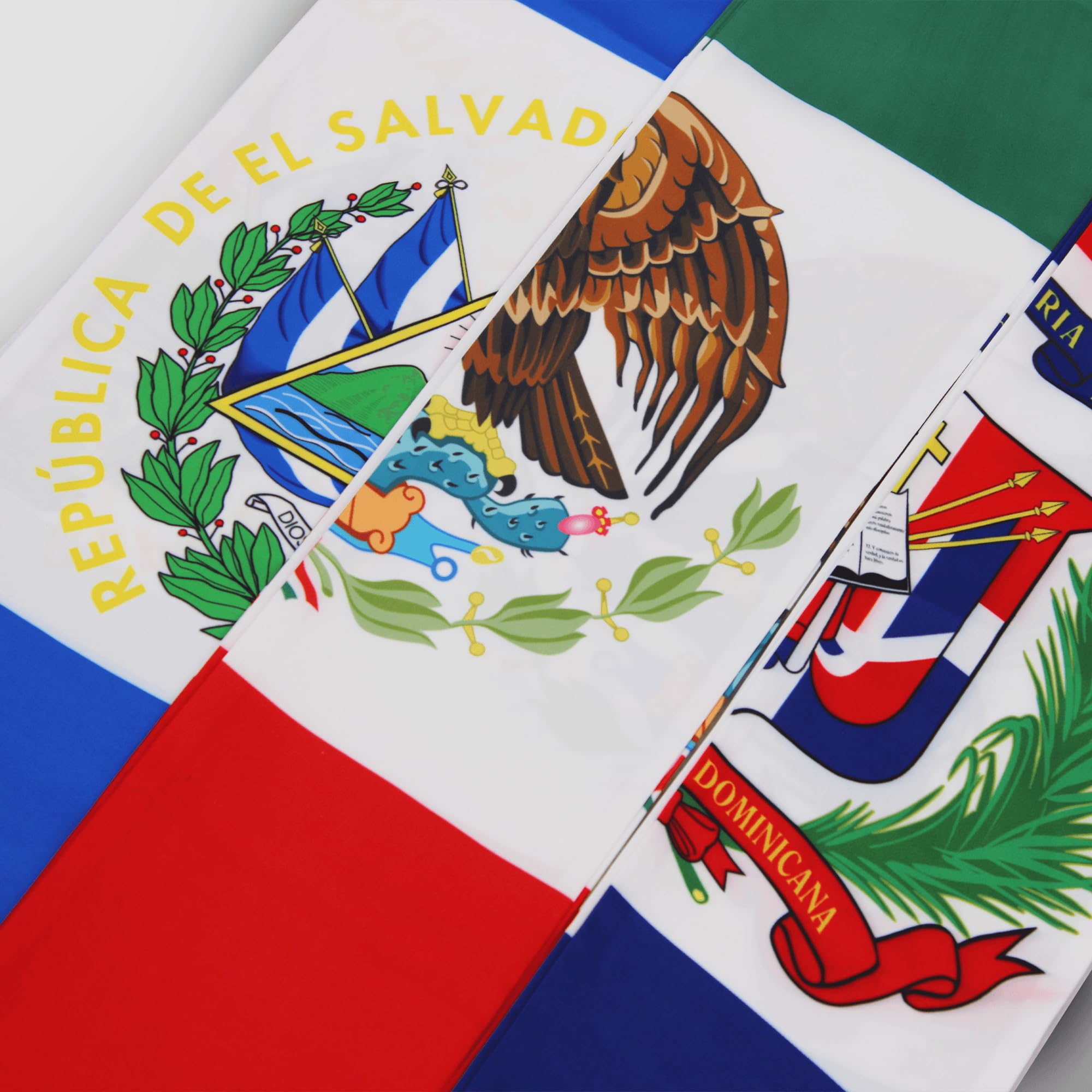 Civilos Unisex Graduation Stole with Flag Design - Honor Sash for Graduation Students - Perfect for Commencement Ceremonies & Academic Celebrations